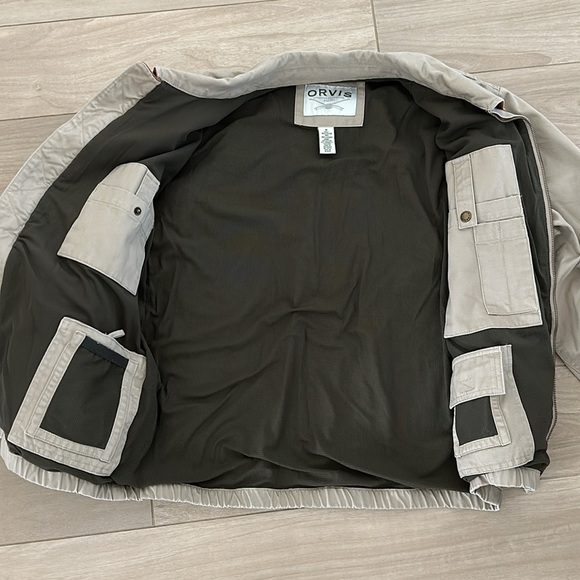 Men’s Orvis Zip Up Shooting Jacket - Picture 3 of 7